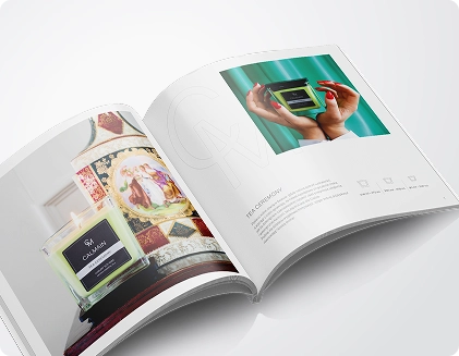Zdjęcie przestawia katalog prodktów