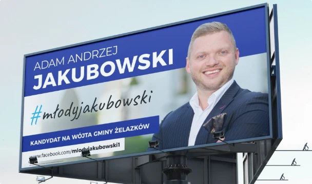 <h5>Adam Jakubowski</h5><p> - Reklama zewnętrzna i wewnętrzna</p>