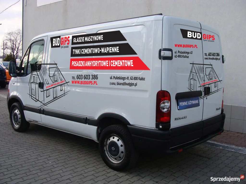 Budgips - projekt i oklejenie samochodów