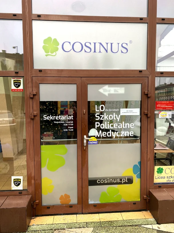 <h5>Cosinus</h5>
			<p> - Reklama zewnętrzna i wewnętrzna</p>