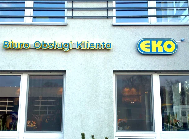 <h5>Eko</h5><p> - Reklama zewnętrzna i wewnętrzna</p>