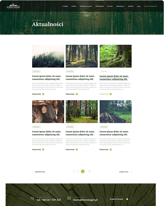 Ipad Mockup forest agri