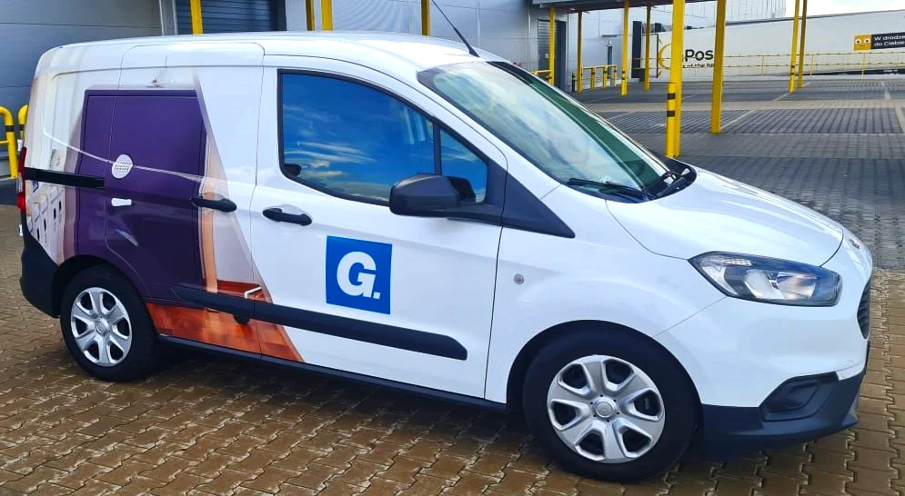 Gunnebo - projekt i oklejanie samochodów